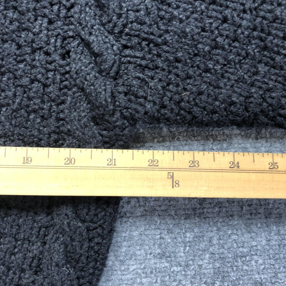 Free People Black Cable Knit Cropped Cardigan - Picture 5 of 8